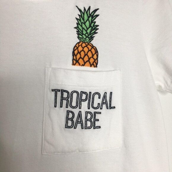 tropical babe shirt size m - Picture 2 of 5